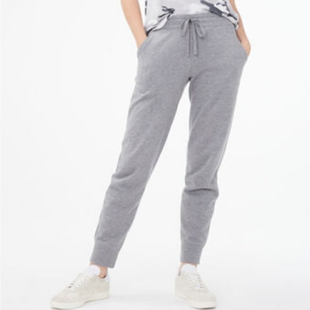 Aeropostale NWT Classic Jogger Fleece Sweat pants Heathered Gray Juniors XXL/17
